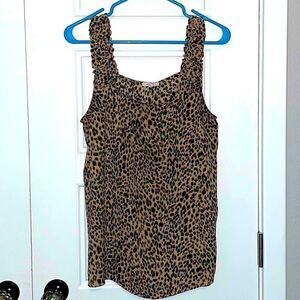 Pleione medium animal print Top